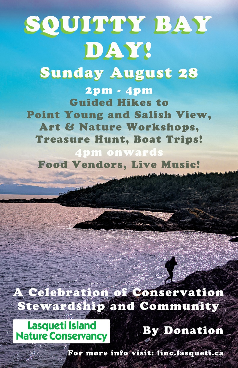 Squitty Bay Day Sunday August 28th!